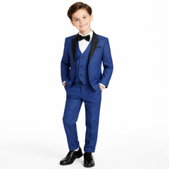 Boys blue 3 pc suit