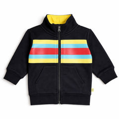 Boys rainbow zipper