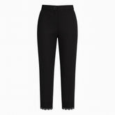 Ladies black lace pant trouser
