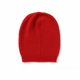 Women maroon rabbit wool cap
