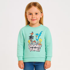 Sea green Looney tunes sweatshirt