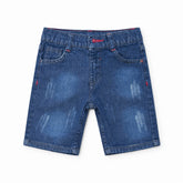 Boys mid blue classic shorts