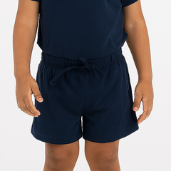 Boys blue basic shorts