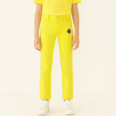 Girls yellow star pant