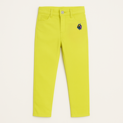 Girls yellow star pant