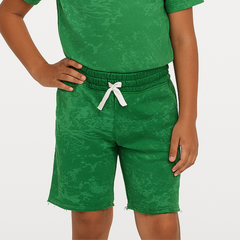 Boys green shorts