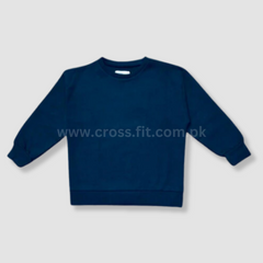 Dark blue basic sweat shirt