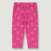 Girls pink sun shine trouser
