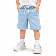 Light Wash Denim Shorts