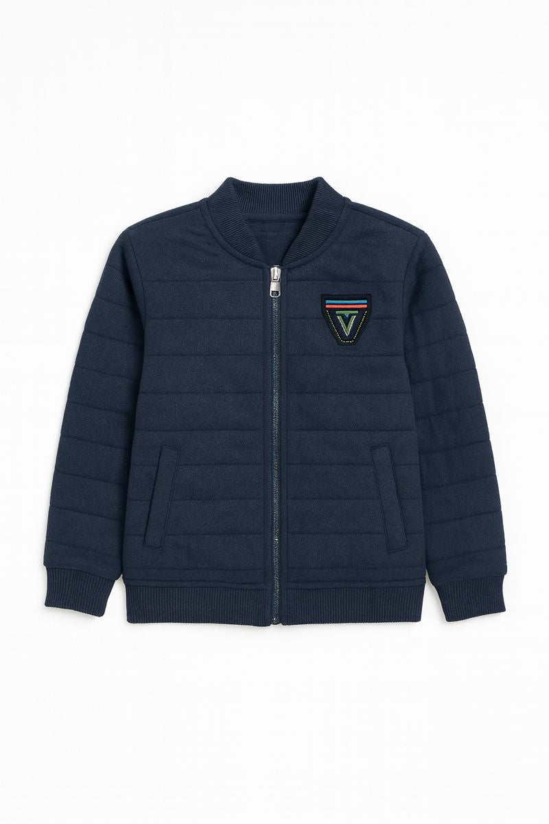 boys blue zipper