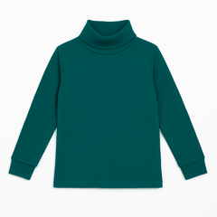 Dark green high neck