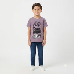 Boys brown minion t-shirt