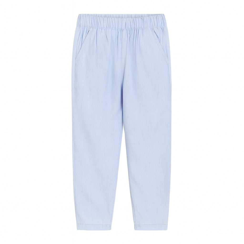 Girls embroidered pocketcotton jogger trouser (Last Chance)