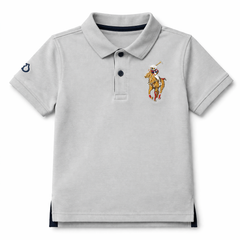 Boys embroidered polo shirt