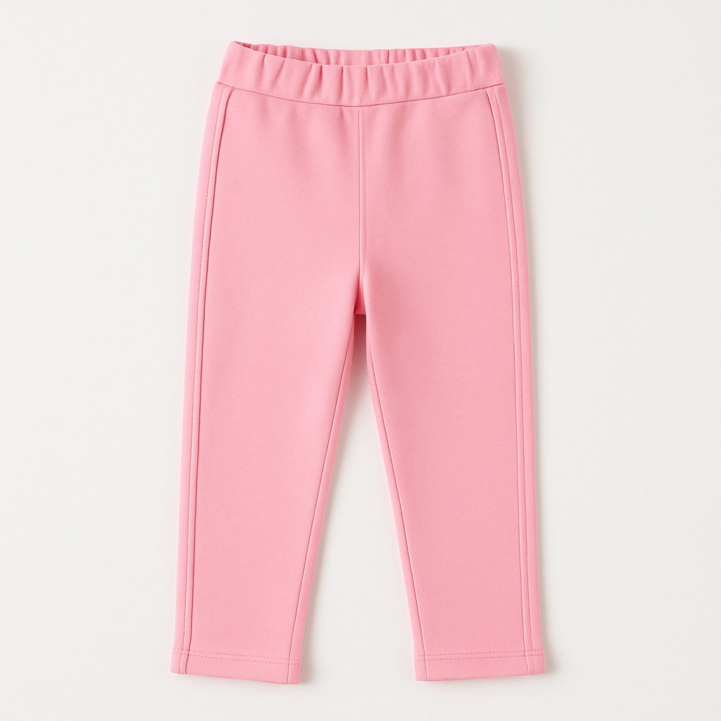 Girls pink flees trouser (Last Chance)