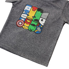 Boys gray marvel character T-Shirt (Last Chance)