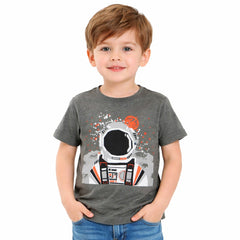 Boys gray astronaut T-Shirt