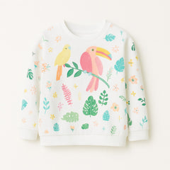 Girls jungle theme sweatshirt (Last Chance)