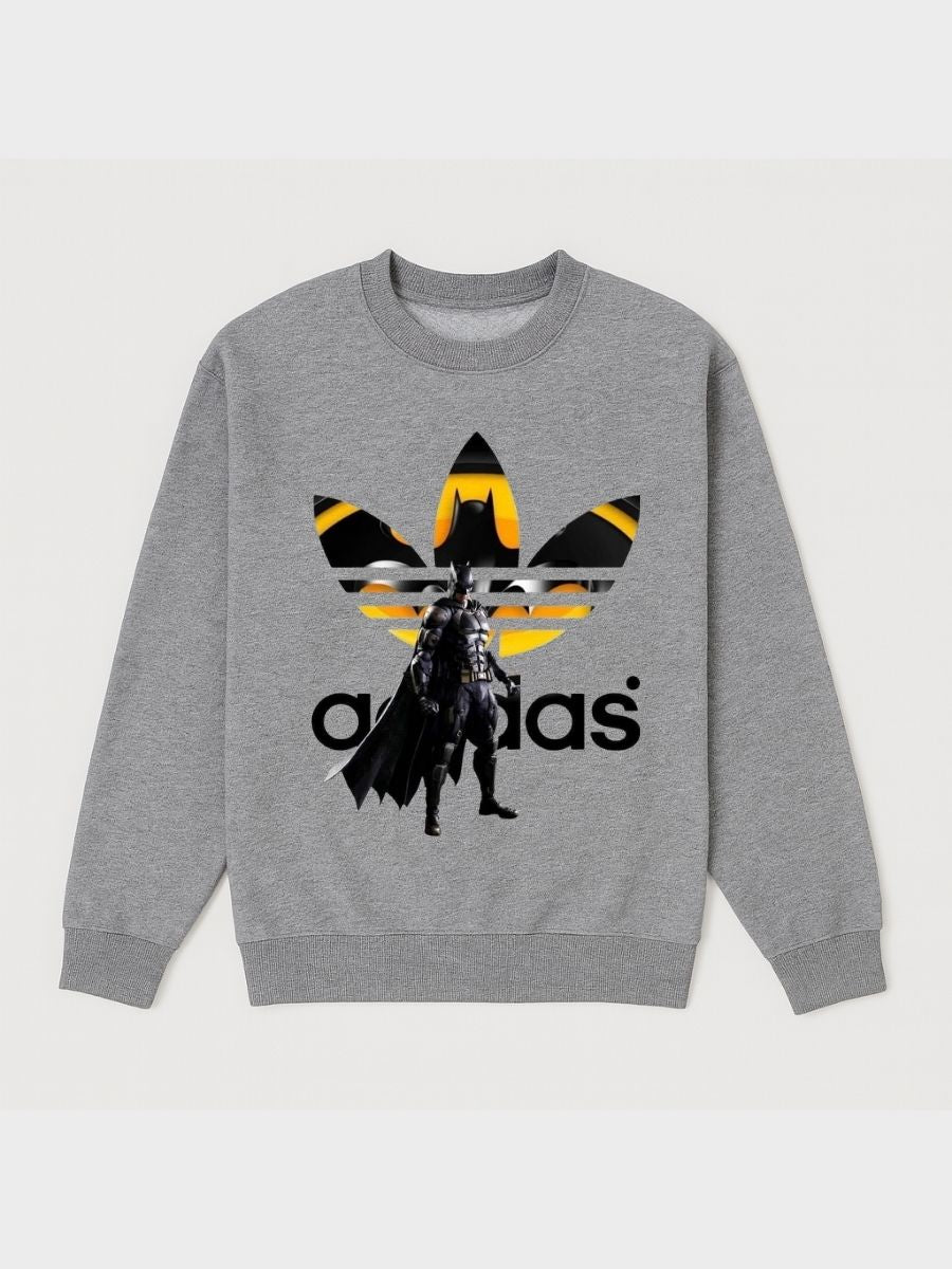Boys Batman Adidas Logo Fleece Sweatshirt