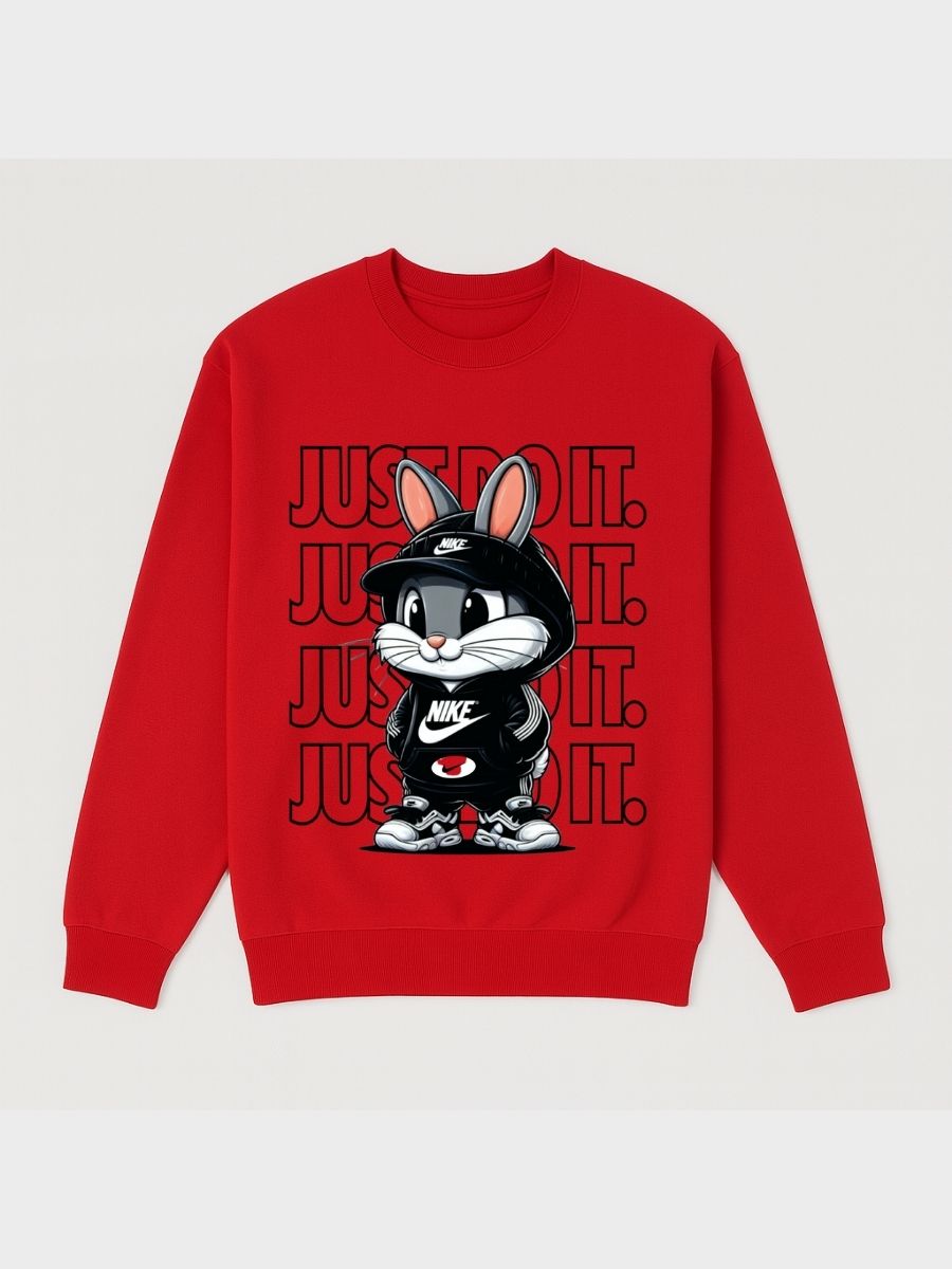 Boys Bugs Bunny Just Do It Fleece Sweatshirt