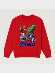 Boys Avengers Superheroes Fleece Sweatshirt