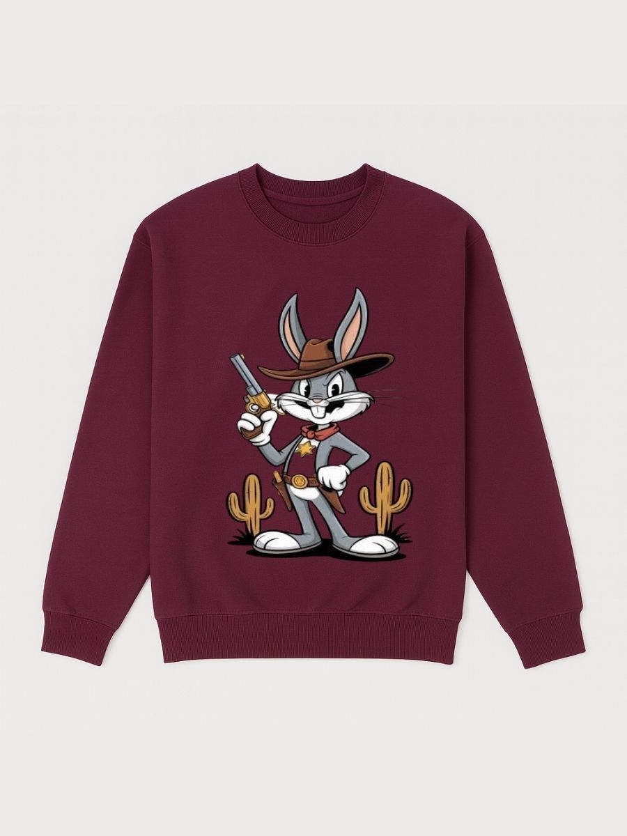 Boys Bunny Fleece Sweatshirt
