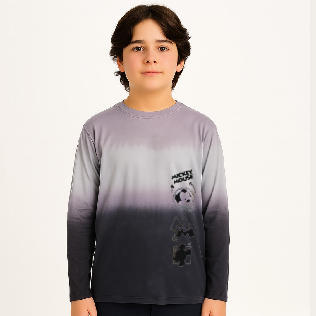 Mickey Mouse tye n dye full sleeves shirt