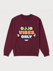 Boys Good Vibes Only Fleece Sweatshirt