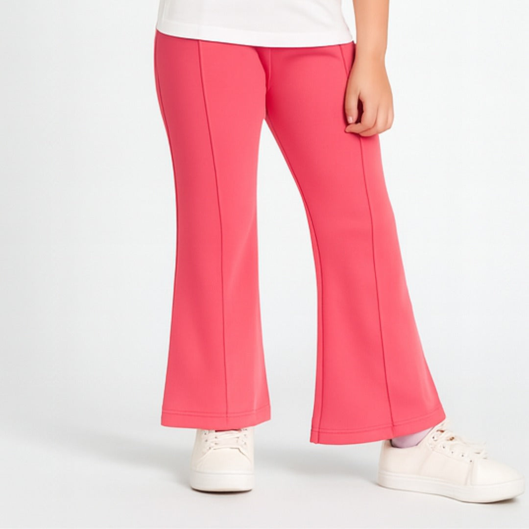 Pink front panel flapper