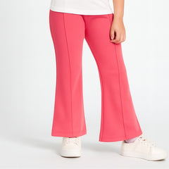 Pink front panel flapper