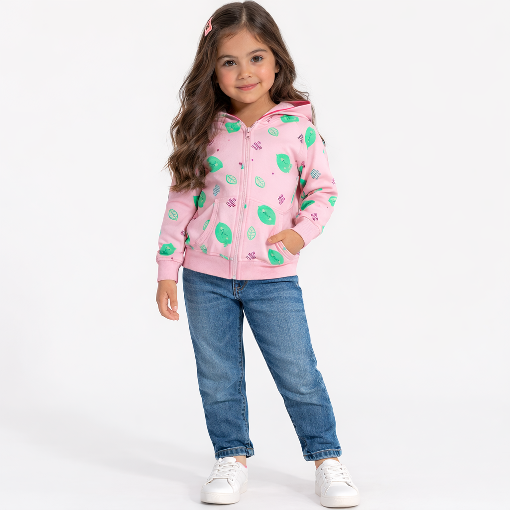 Girls pink lemon upper (Last Chance)