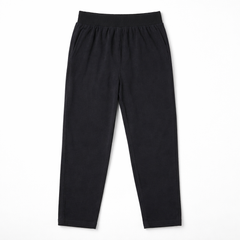 Girls black basic rib trouser (Last Chance)