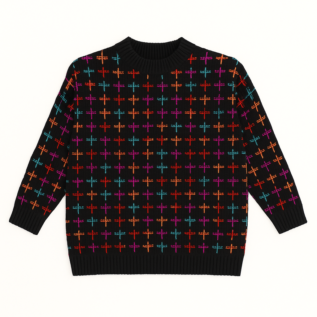 Ladies multi sweater