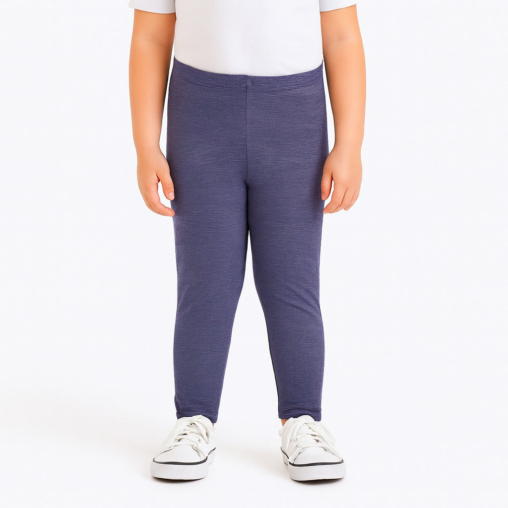 Girls blue stripper trouser