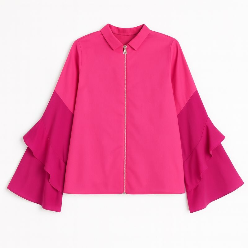 ladies frill sleeves upper (Last Chance)