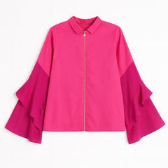 ladies frill sleeves upper (Last Chance)