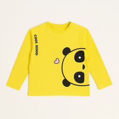 Yellow panda sweatshirt