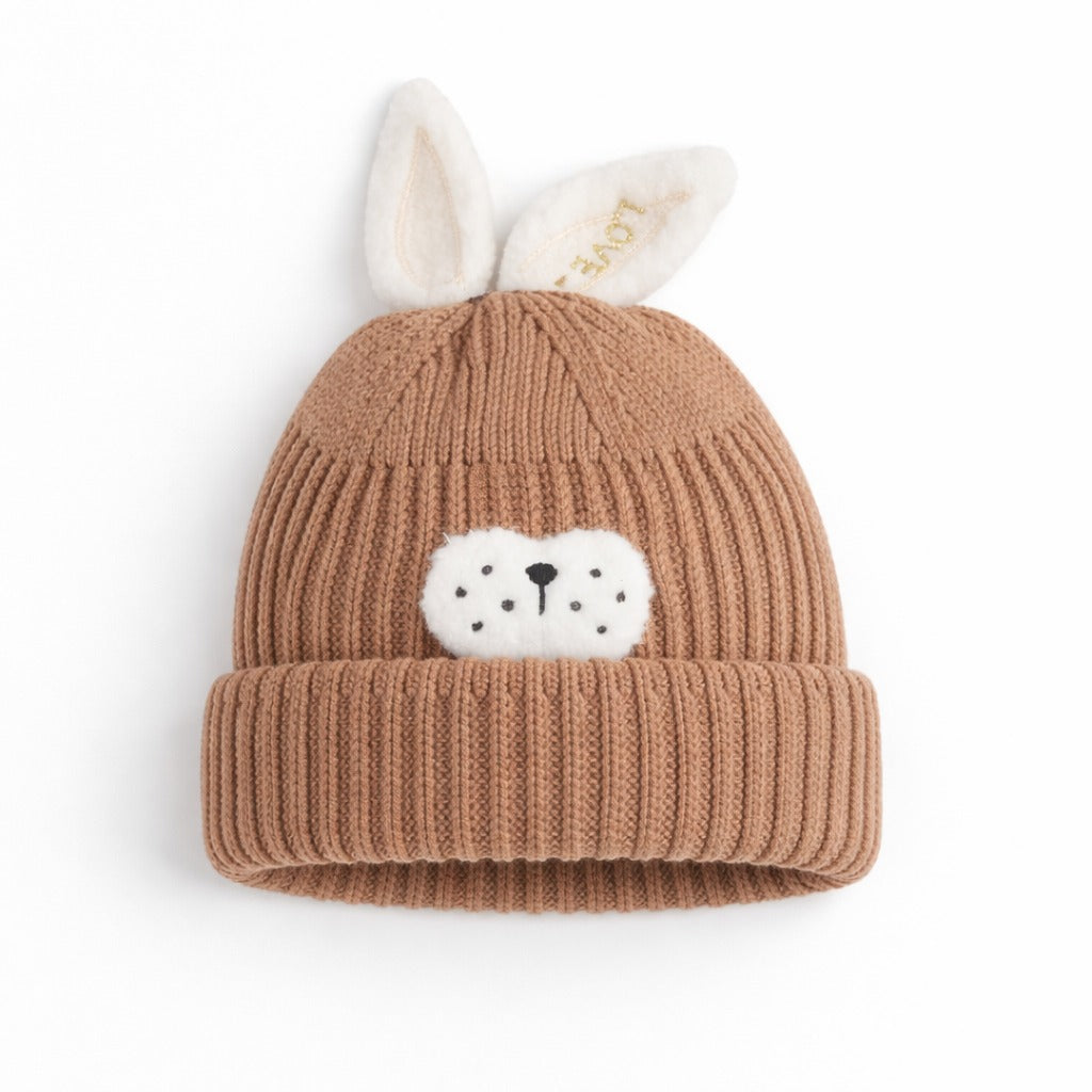 Brown rabbit cap