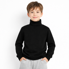 Black high neck