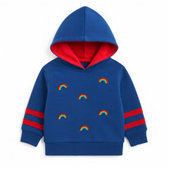 Rainbow sequin hoodie