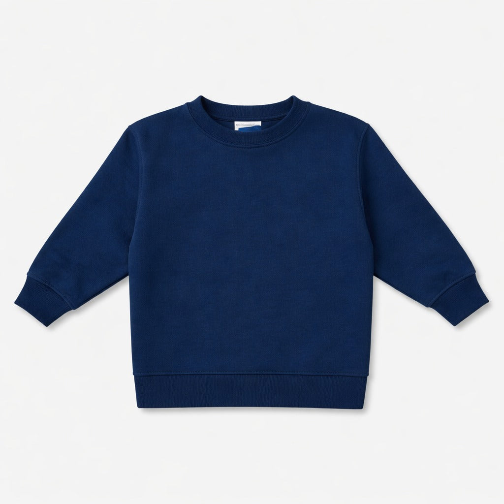 Dark blue basic sweat shirt