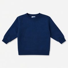 Dark blue basic sweat shirt