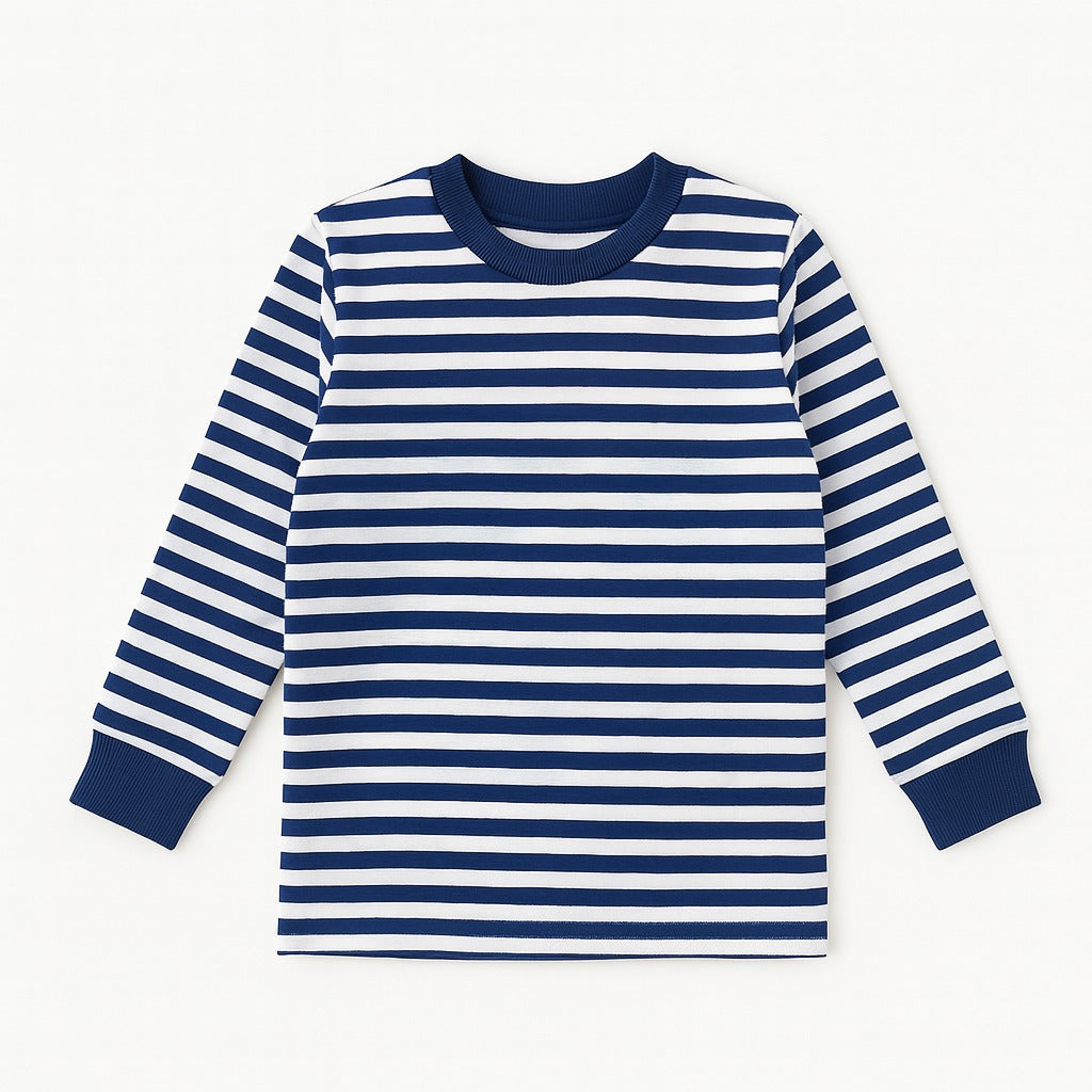Boys blue lining sweatshirt