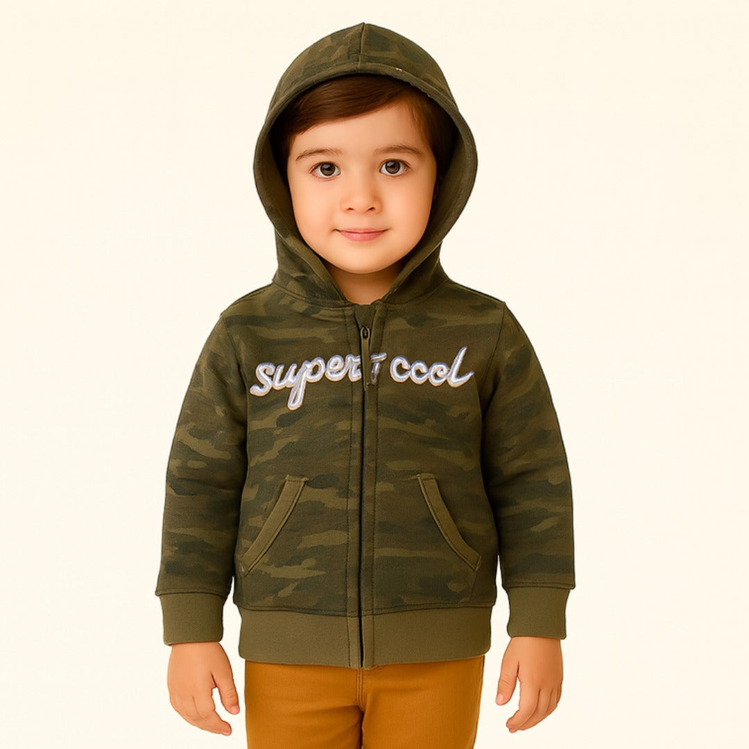Boys super cool commando Hoody