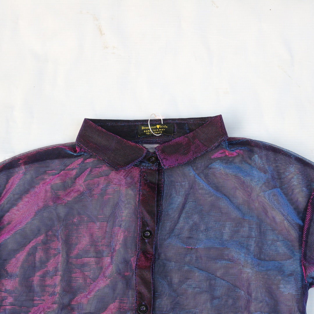 Girls holographic top (Last Chance)