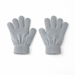 Girls gray glitter gloves (Last Chance)