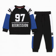 Boys black  97 Tracksuit