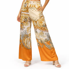 Ladies printed silk flapper (Womens)