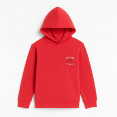 boys red tyson hoodie