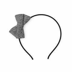 Girls blue bow hair band